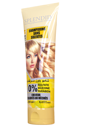 Shampooign Sans Sulfates  Cheveux Colorés 