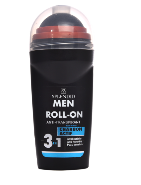 Roll-on SPLENDID MEN Charbon Actif