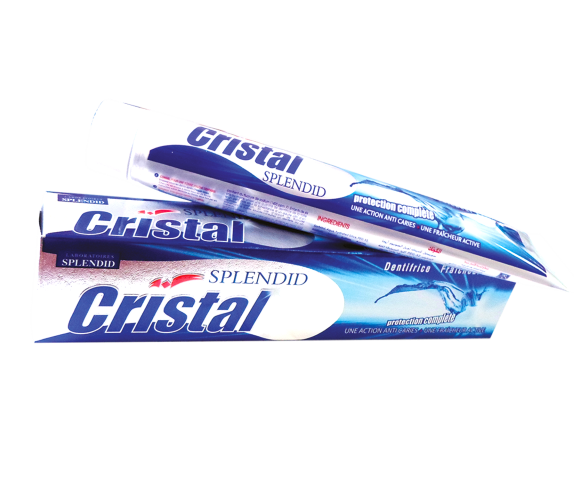 Dentifrice cristal